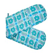 Oven Mitts - Aster Blue